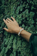 Raw Gemstone Bracelet | Smoky Quartz