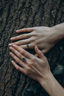 The Oak Tree Ring | Green Onyx