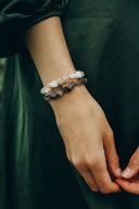 Raw Gemstone Bracelet | Smoky Quartz