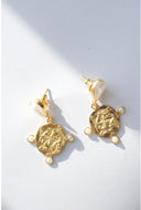 Children of Lir Pearl Earrings