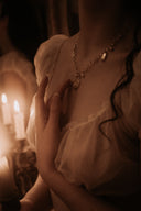 The Children of Lir Pearl Coin Necklace