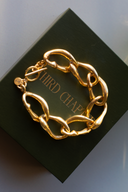Broken Waves | Chunky Gold Filled Bracelet | Limited Edition