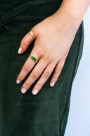 Wild Green Onyx Ring | 24K GOLD FILLED | Limited Edition