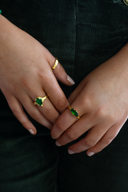 The Oak Tree Ring | Green Onyx