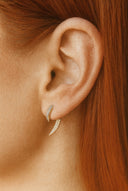 Spike wing earrings | 18k Gold