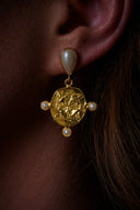 The Children of Lir Pearl Earrings