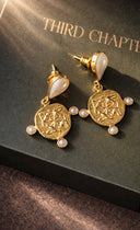 The Children of Lir Pearl Earrings