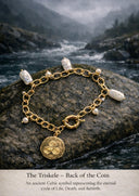 Children of Lir Talisman Bracelet | Triskele & Four Swans