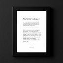 Web Developer — Wall Art for the Web Developer