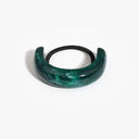 Green Resin Arch Pony Cuff