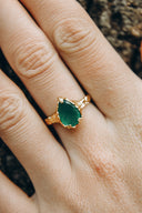 The Oak Tree Ring | Green Onyx