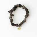 Raw Gemstone Bracelet | Green Onyx