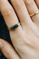 Wild Green Onyx Ring | 24K GOLD FILLED | Limited Edition